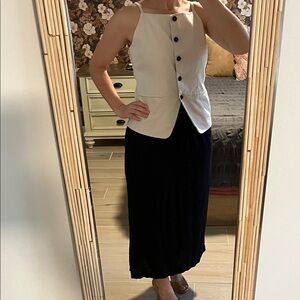 Nicole Miller Vest Dress